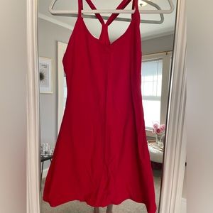 Red Outdoor Voices Exercise Dress XS